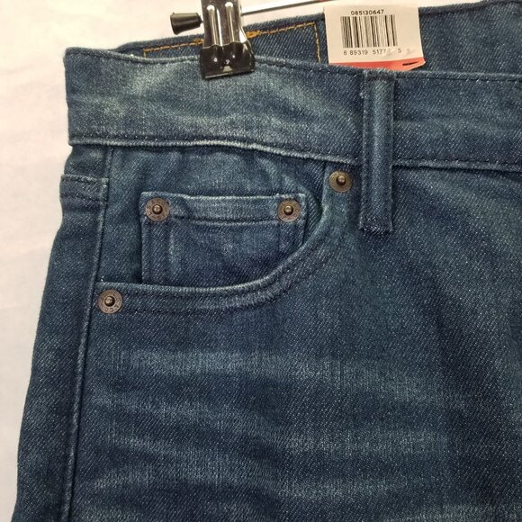 Levi's 513 Jeans Men's 30x32 Slim Straight Fit Blue Dark Wash Stretch Denim NEW - Picture 5 of 16